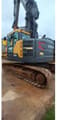 2019 Volvo ECR235E crawler excavator, rear three-quarter view