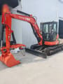 2020 Kubota K-005-3 mini excavator, side view