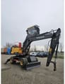 2016 Volvo EW160E wheel excavator, side view