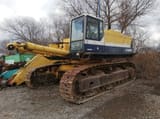 1992 Komatsu PC 650 SE-5 crawler excavator, front three-quarter view