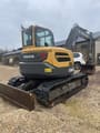 2014 Volvo ECR88D crawler excavator, rear three-quarter view