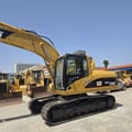 2019 Caterpillar 320C excavator, side profile view
