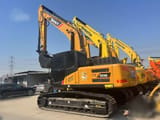 2023 Sany SY215C Pro crawler excavator, side profile view