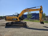 2011 JCB JS210LC crawler excavator side view