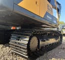 2018 Volvo EC210 crawler excavator undercarriage view