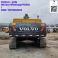 2022 Volvo EC480 crawler excavator, rear view
