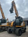 2024 Liebherr A916 Compact wheel excavator, front three-quarter view