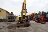 2015 Wacker Neuson 50Z3 mini excavator, front view