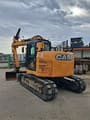 2016 CASE CX145DSR crawler excavator, rear three-quarter view