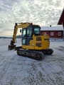 2016 Komatsu PC78US crawler excavator, rear three-quarter view