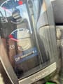2012 Volvo EC27C mini excavator instrument cluster view
