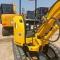 2023 Komatsu PC20 mini excavator rear view