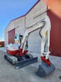 2018 Takeuchi TB260 mini excavator, side view