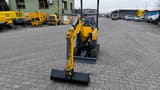 2019 Yanmar SV08– 1A(S) mini excavator, front view
