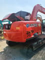2023 Hitachi Zaxis 75 crawler excavator rear view