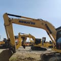 2023 Komatsu PC200 crawler excavator side profile