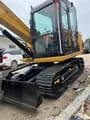 2024 Caterpillar 307E2 excavator front three-quarter view