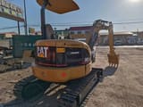 2022 Caterpillar 303CR mini excavator rear view