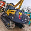 2024 Volvo EC210D crawler excavator rear three-quarter view
