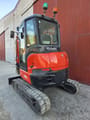 2021 Kubota U36-4 mini excavator, front three-quarter view