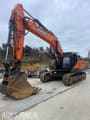 2018 Doosan DX380LC-5 crawler excavator, side view