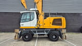 2017 Liebherr LH40 M material handler, side view