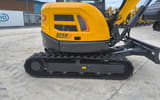 2026 Shantui SE58SR mini excavator side view