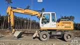 2007 Liebherr A900C wheel excavator, side profile view