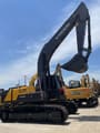 2024 Volvo EC290 crawler excavator, side profile view