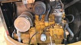 2022 Caterpillar 304 crawler excavator engine compartment view