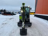 2025 Zoomlion ZE26GU Mini Excavator showing the front view of the cab and boom.