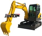 2025 Yanmar JT45 mini excavator, side view