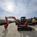 2024 Kubota U55-4 mini excavator, side view