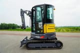 Eurotrac HE26-SR mini excavator, side view