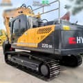 2023 Hyundai R220LC-9S crawler excavator, rear three-quarter view