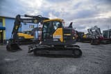 2023 Volvo ECR145EL crawler excavator side view