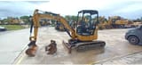 2020 Caterpillar 303.5ECR crawler excavator side view