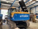 2011 Hyundai R180LC-9 crawler excavator rear view