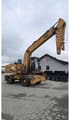 2008 CASE WX210 wheel excavator, side profile view