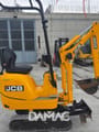 2015 JCB 8008 CTS mini excavator, side view