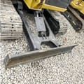 2024 Caterpillar 306E2 mini excavator dozer blade view