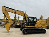 2024 Caterpillar 320E crawler excavator, side profile view
