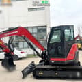 2020 Yanmar VIO80 crawler excavator, side view