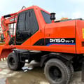 2022 Doosan DH150W-7 wheel excavator side view