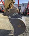 2021 Caterpillar 308C crawler excavator bucket and coupler detail