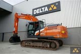 2022 Hitachi Zaxis 210LC crawler excavator, side profile view
