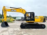 2025 JCB 215LC crawler excavator side view