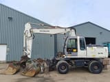 2007 Hitachi ZX180W wheel excavator side view