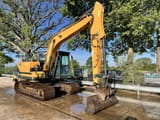 2021 Hyundai HX140LC crawler excavator, side view