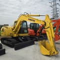 2020 Komatsu PC60 mini excavator, side view